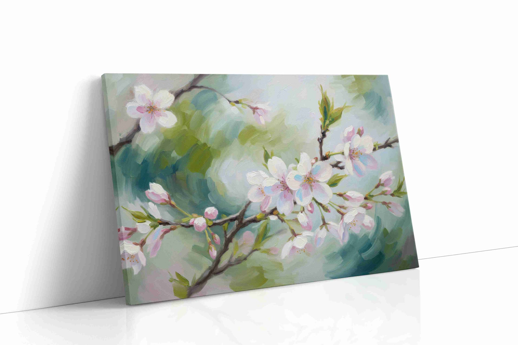 Blossoms of Serenity IV floral canvas print, gallery-wrapped, ready to hang