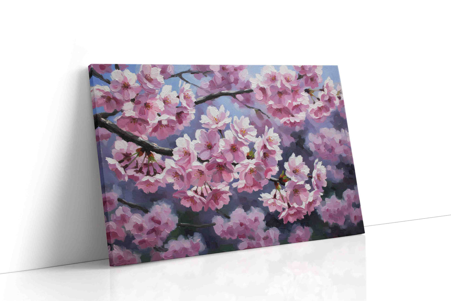 Blossoms of Serenity V floral canvas print, gallery-wrapped, ready to hang