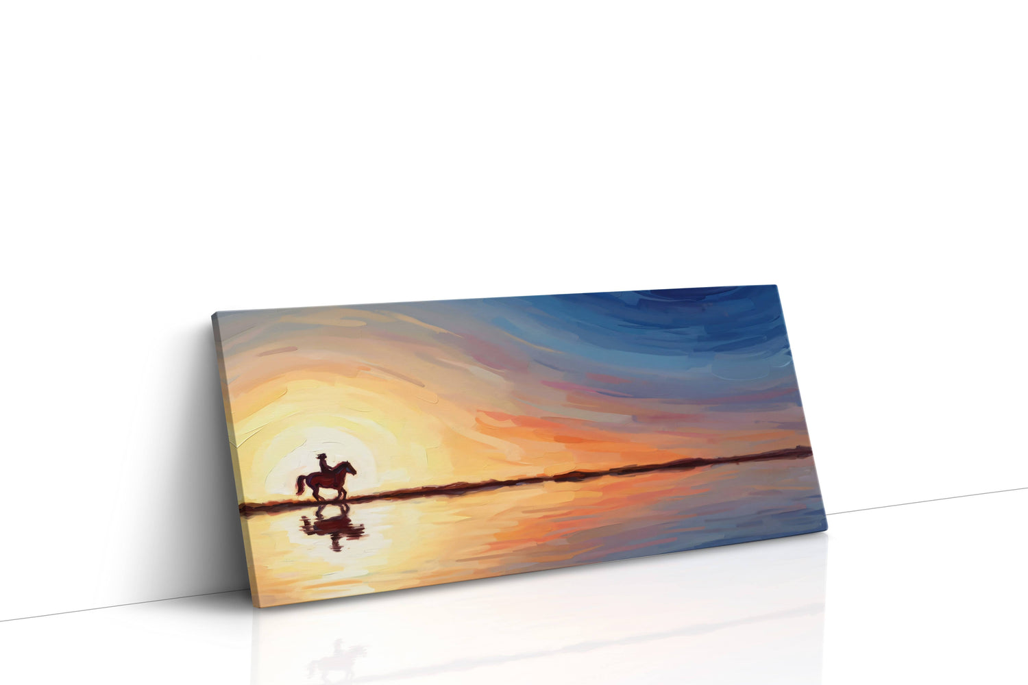 Sunset Silhouette (Landscape)