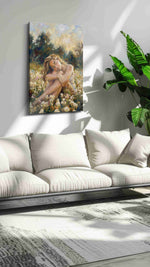 Serenity in Blossoms – landscape canvas wall art, gallery-wrapped, ready to hang