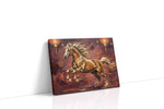 Celestial Gallop horses canvas print, gallery-wrapped, ready to hang