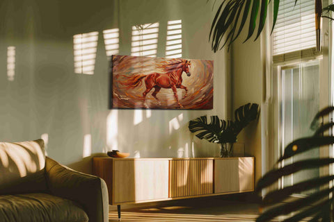 Flame-Hued Gallop