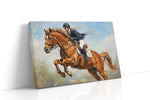 Gallop Through the Sky horses canvas print gallery-wrapped landscape canvas studio shot