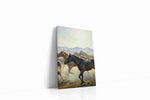 Gallop of Dawn horses canvas print, gallery-wrapped, ready to hang