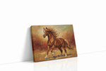 Gallop of the Autumn Breeze horses canvas print, gallery-wrapped, ready to hang