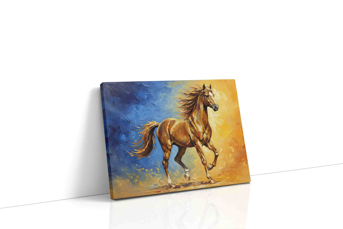 Gallop of the Elements horses canvas print, gallery-wrapped, ready to hang