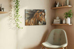 Gallop of the Wild Spirit – horses canvas wall art, gallery-wrapped, ready to hang