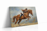 Galloping Spirit horses canvas print, gallery-wrapped, ready to hang