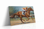 Galloping Thunder horses canvas print gallery-wrapped landscape canvas studio shot