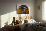 Galloping Zephyr – horses canvas wall art, gallery-wrapped, ready to hang