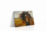 Galloping Zephyr horses canvas print, gallery-wrapped, ready to hang