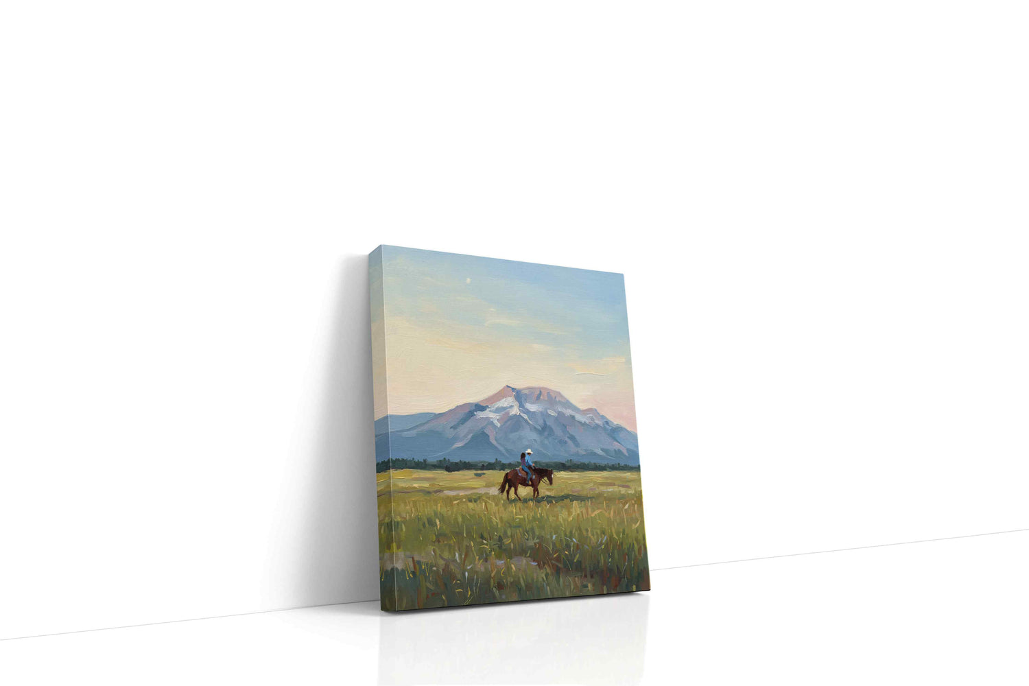 Whispers of the Western Sky landscape canvas print, gallery-wrapped, ready to hang