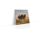 Wild Gallop Symphony horses canvas print, gallery-wrapped, ready to hang