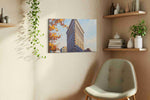 Autumn Elegance on 5th Avenue – landmarks canvas wall art, gallery-wrapped, ready to hang