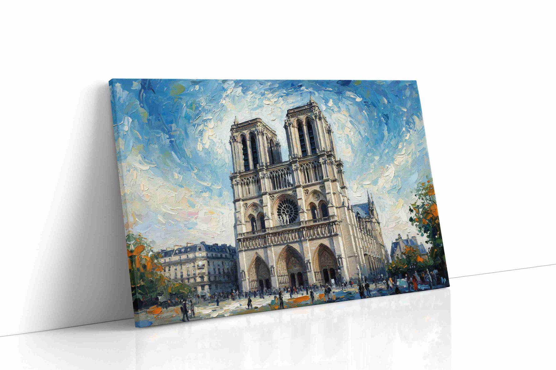 Echoes of Epiphany landmarks canvas print, gallery-wrapped, ready to hang