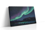 Aurora's Midnight Dance landscape canvas print, gallery-wrapped, ready to hang
