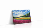 Blossoming Horizons landscape canvas print gallery-wrapped landscape canvas studio shot
