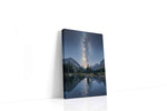 Celestial Reflections landscape canvas print gallery-wrapped portrait canvas studio shot