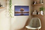 Celestial Symphony of Autumn landscape canvas print, hanging on wall — view 2