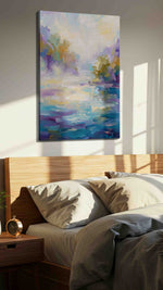 Dreams of a Misty Morning – landscape canvas wall art, gallery-wrapped, ready to hang