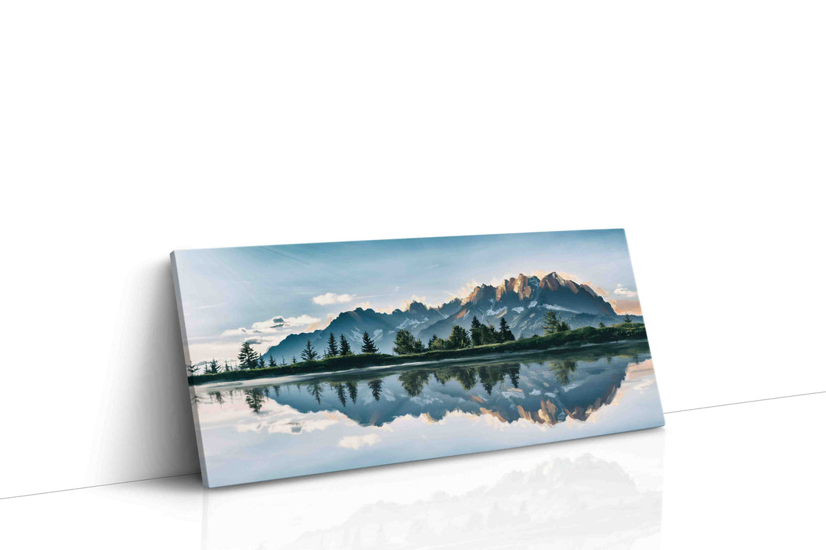 Echoes of Serenity landscape canvas print gallery-wrapped landscape canvas studio shot