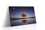 Eternal Autumn Reflections landscape canvas print, gallery-wrapped, ready to hang