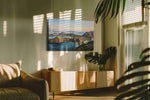 Eternal Vista landscape canvas print, on wall, lifestyle preview