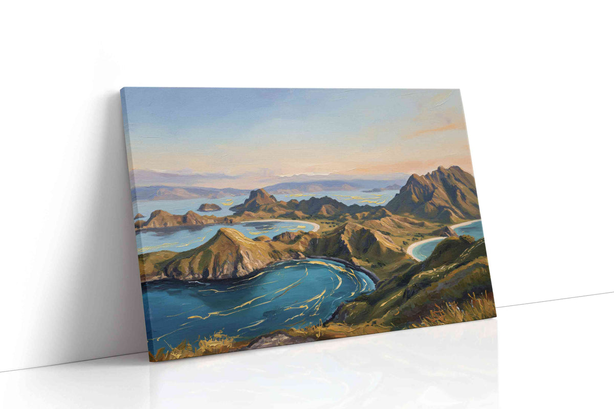 Eternal Vista landscape canvas print, gallery-wrapped, ready to hang