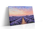 Lavender Horizon Bliss landscape canvas print, gallery-wrapped, ready to hang