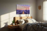 Lavender Horizon Bliss – landscape canvas wall art, gallery-wrapped, ready to hang