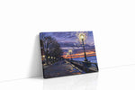 Luminous Twilight Serenity landscape canvas print gallery-wrapped landscape canvas studio shot