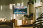 Serenade of Alpine Reflections – landscape canvas wall art, gallery-wrapped, ready to hang