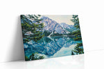 Whispering Alpine Waters landscape canvas print gallery-wrapped landscape canvas studio shot