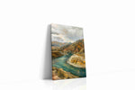 Whispering Autumn River landscape canvas print, gallery-wrapped, ready to hang