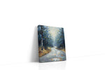 Whispering Pines Pathway landscape canvas print gallery-wrapped portrait canvas studio shot