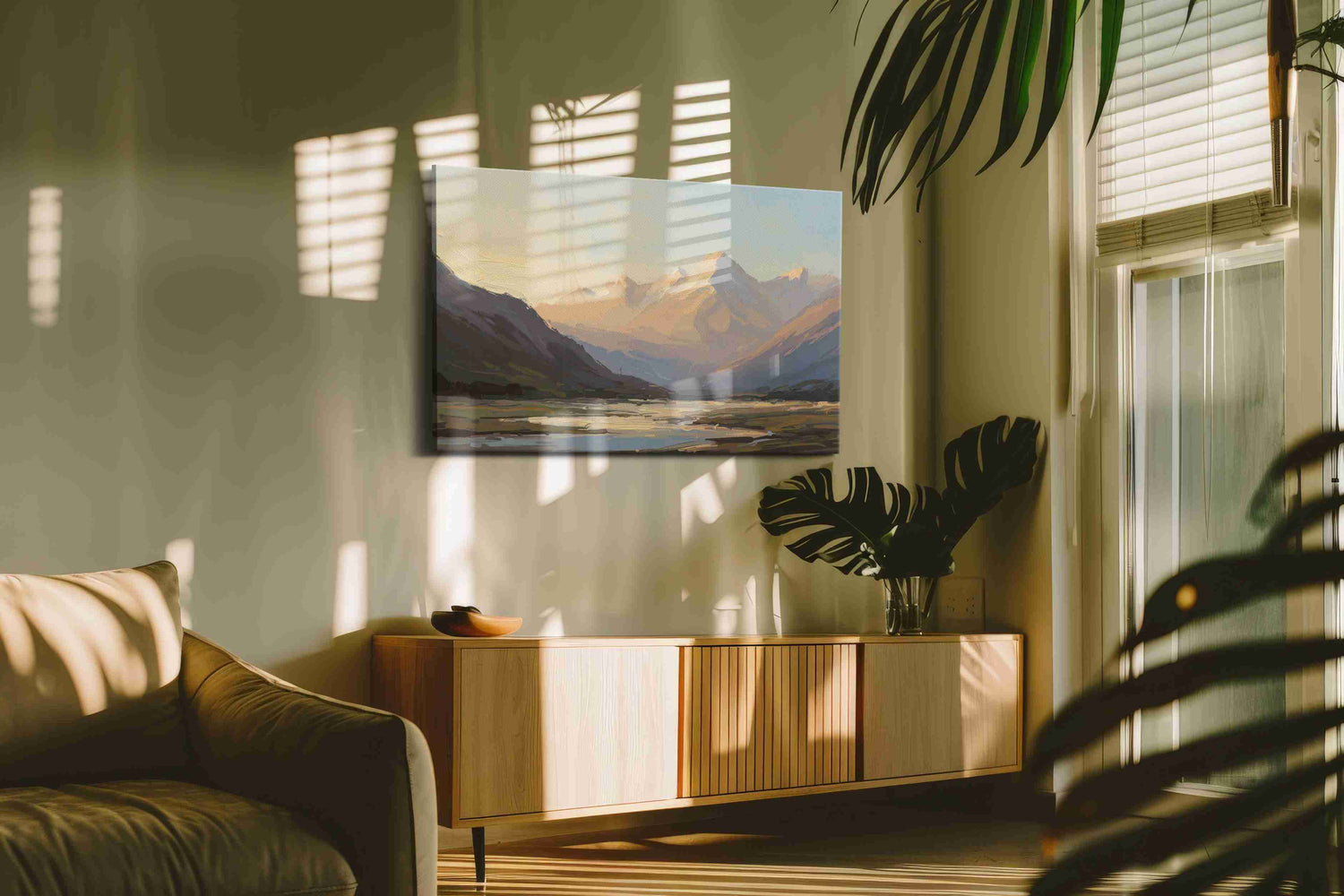 Whispers of Dawn II – landscape canvas wall art, gallery-wrapped, ready to hang