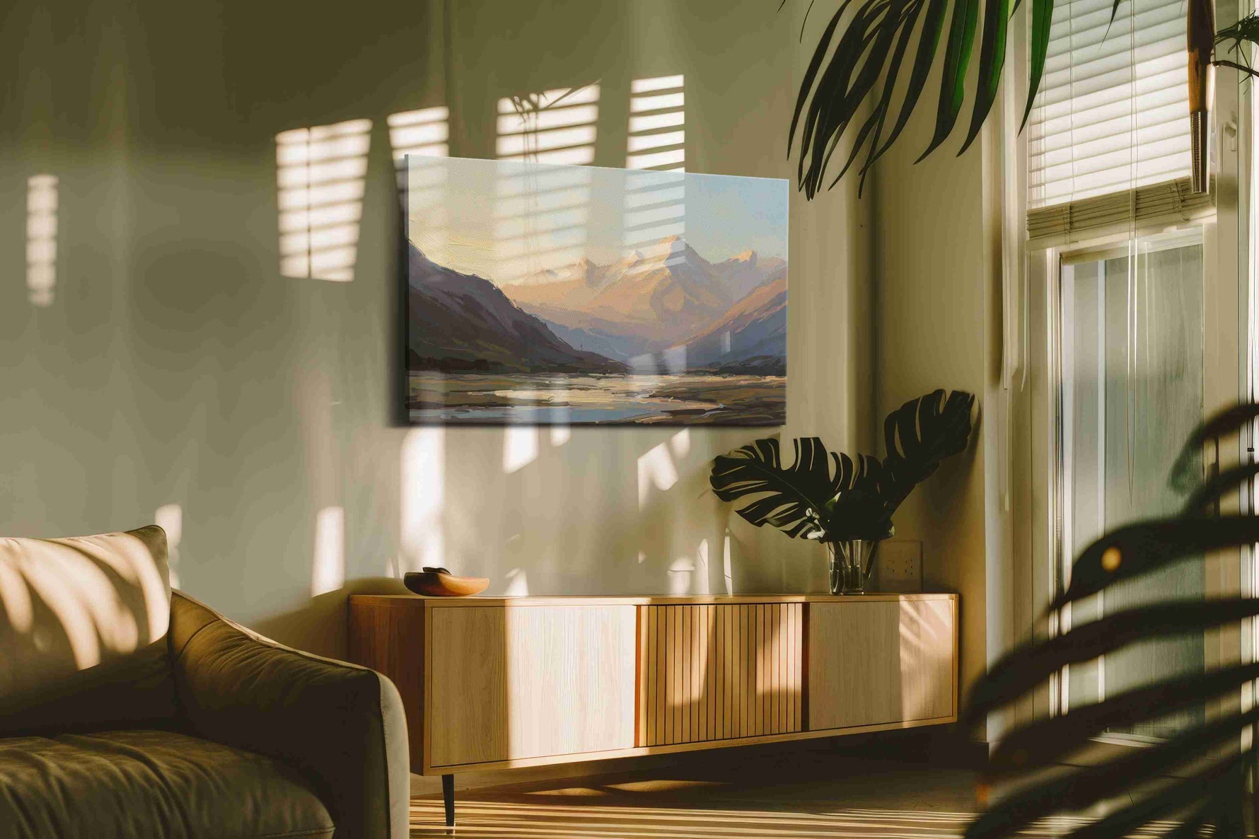Whispers of Dawn II – landscape canvas wall art, gallery-wrapped, ready to hang