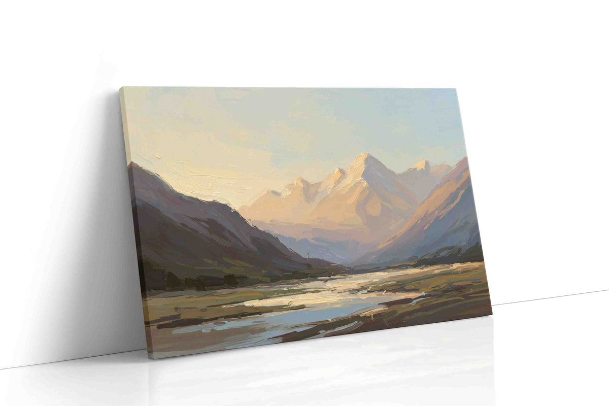 Whispers of Dawn III landscape canvas print, gallery-wrapped, ready to hang