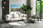 Whispers of Wildflowers landscape canvas print, on wall, lifestyle preview