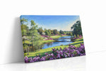Whispers of a Spring Meadow landscape canvas print gallery-wrapped landscape canvas studio shot