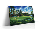 Whispers of a Summer Green landscape canvas print, gallery-wrapped, ready to hang