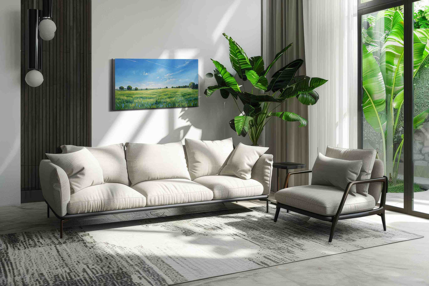 Whispers of a Summer Meadow – landscape canvas wall art, gallery-wrapped, ready to hang
