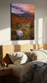 Whispers of the Autumn Horizon – landscape canvas wall art, gallery-wrapped, ready to hang