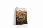 Whispers of the Highland Rails landscape canvas print, gallery-wrapped, ready to hang