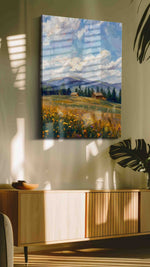 Whispers of the Meadows – landscape canvas wall art, gallery-wrapped, ready to hang