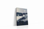 Whispers of the Misty Moon landscape canvas print gallery-wrapped portrait canvas studio shot