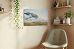 Whispers of the Mountain Sky landscape canvas print, hanging on wall — view 2