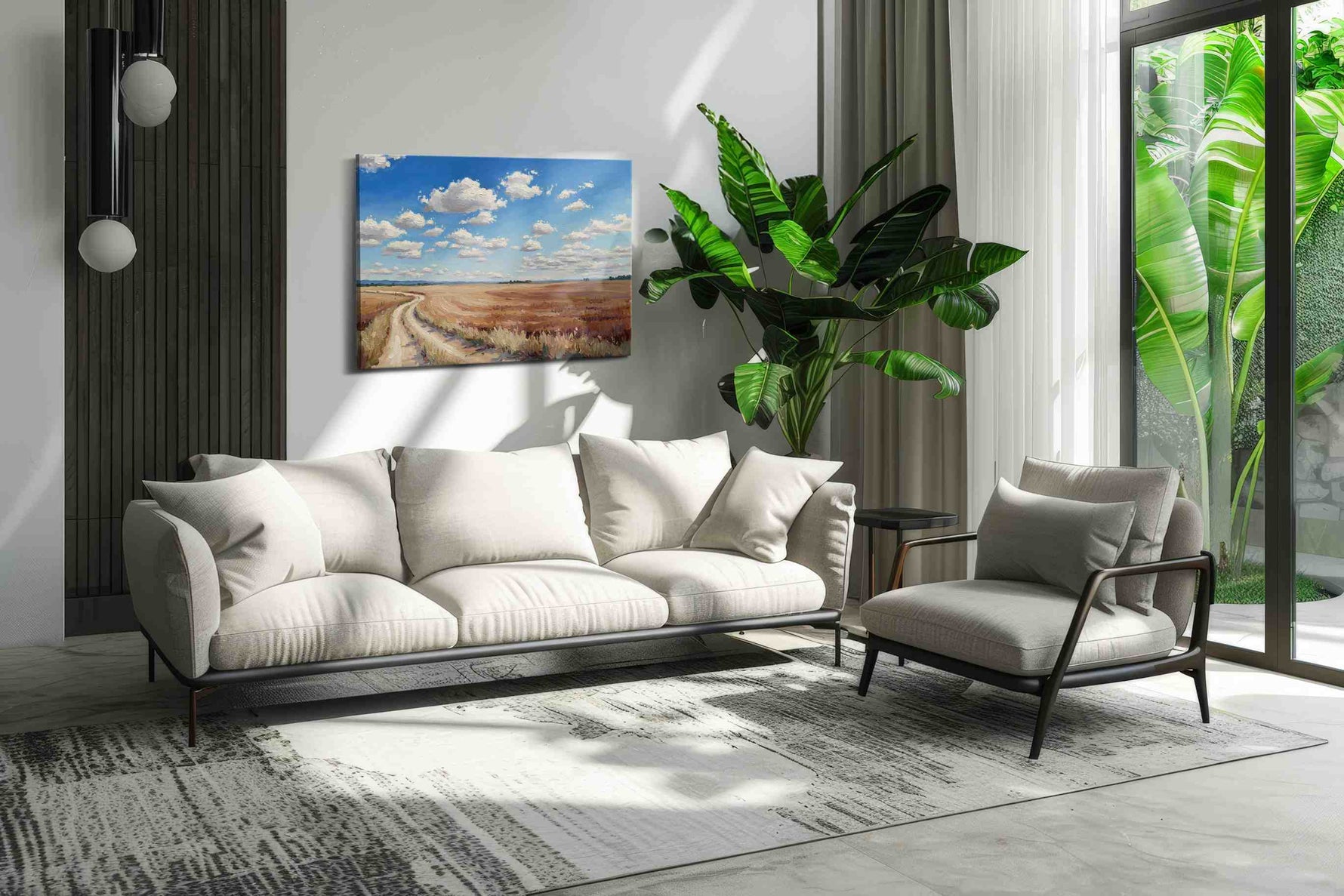 Whispers of the Open Plains – landscape canvas wall art, gallery-wrapped, ready to hang