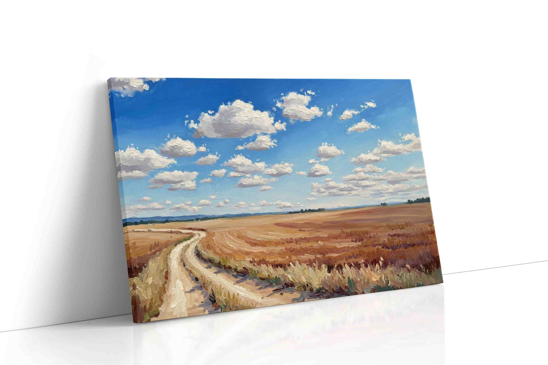 Whispers of the Open Plains landscape canvas print gallery-wrapped landscape canvas studio shot