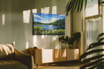 Whispers of the Tranquil Forest – landscape canvas wall art, gallery-wrapped, ready to hang
